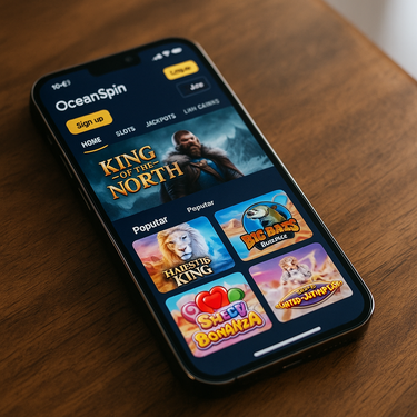 OceanSpin - Mobiele Platform - Responsive Design voor Smartphone en Tablet
